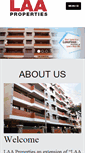Mobile Screenshot of laaproperties.com